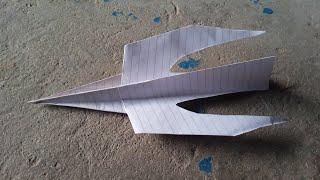 How to Make a Long-Flying Origami Paper Airplane Using A4 Sheets