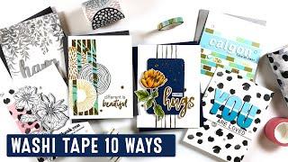 10 Ways to Use Washi Tape | Altenew Washi Tape