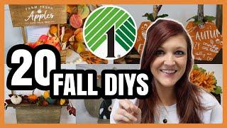 20 DOLLAR TREE FALL DIYS THAT DONT LOOK CHEAP!!