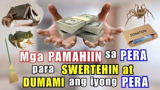 MGA PAMAHIIN SA PERA PARA SWERTEHIN AT DUMAMI ANG IYONG PERA