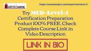 MCD-Level-1 Exam Questions by ExamsEmpire.com