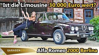 Alfa Romeo 2000 Berlina: Die Limousine stammt aus 1. Hand! | Gebrauchtwagencheck | Jils Blechjuwelen