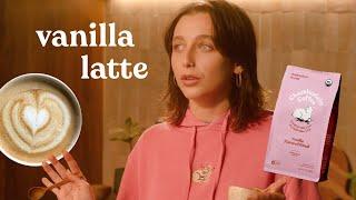 how to make a vanilla latte (with emma chamberlain)