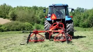 Haybob 300 Tedder & Rake Combination - How does it work?