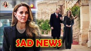 William & Catherine Deeply Saddened To Announce To Entire UK SAD NEWS With Heavy Hearts