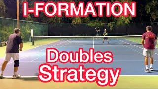 How To DESTROY Your Opponents With The “I-FORMATION” (Tennis Doubles Strategy)