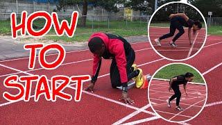 How to Start - Introduction.  Standing, Crouch, 3-point and Blocks - all you need to know.