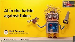 AI in the battle against fakes - Henk Boelman