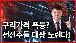 구리가격 폭등? 전선주들 대장 노린다! #주식 #코스피 #미국주식