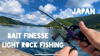 Bait Finesse Light Rock Fishing in Japan - BFS LRF Free Rig