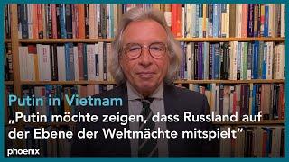 Politikwissenschaftler Prof. Thomas Jäger zum Besuch von Wladimir Putin in Vietnam | 20.06.2024