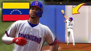 Tatis Jr. Hace Gran Jugada - Venezuela vs Republica Dominicana - MLB The Show 23