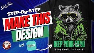 T shirt design software for beginners| How to Make a T shirt design online | Kittl