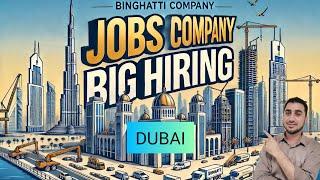 JOBS IN BINGHATTI COMPANY | JOBS IN DUBAI UAE  | FOUGHTY1