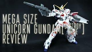 1325 - MegaSize Unicorn Gundam [Destroy Mode] (OOB Review)