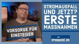 Erstmaßnahmen bei Stromausfall, Brown-out, Blackout | Einsteiger-Infos