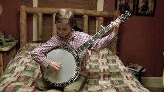 8 Year Old Jonny Mizzone - Flint Hill Special - Sleepy Man Banjo Boys