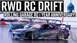 RWD RC DRIFT! // Rolling Garage 1 Year Anniversary Drift Session and Team Tandem Competition