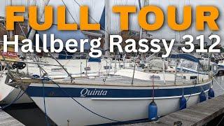 £52,000 Yacht Tour - Hallberg-Rassy 312 Blue Water Cruiser