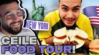 ÖHMMM xHORNY….  (Ansage an Mr. Öhmm)  Mert reagiert auf New York Food Tour || MertAbiReacts