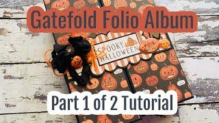 Part 1 of 2 Tutorial Gatefold Folio Album