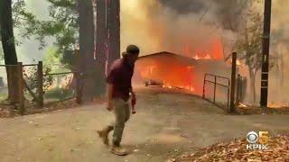 Evacuees Face Wrenching Choices as They Flee Expanding CZU Lightning Complex Fire