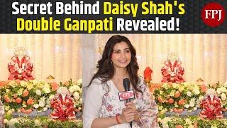 Daisy Shah’s ‘Gujarati’ Style Ganpati, Special Rituals & More!