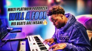 Rod Wave & Lil Durk Multi Platinum Producer Will A Fool | Makes 2 Insane Melodic Beats from Scratch!