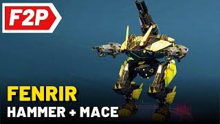 Fenrir Hammer Mace - War Robots Free to Play Gameplay (No Commentary) WR F2P