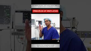 Principles of Ventilation | #anesthesiology #anesthesia #ventilator #oxygenation