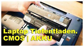 Toshiba Laptop Tiefentladen | RTC Battery is low | Akku & CMOS Batterie tauschen