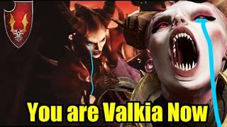 PoV: You are Valkia in the Trailer