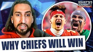 Nick Wright’s FINAL Chiefs-Eagles Super Bowl preview and gambling picks | What's Wright?