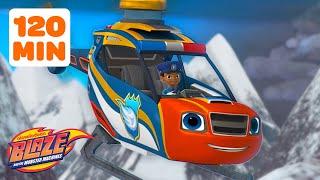 120 MINUTES of Blaze's BEST Transformation Rescues!  w/ AJ | Blaze and the Monster Machines