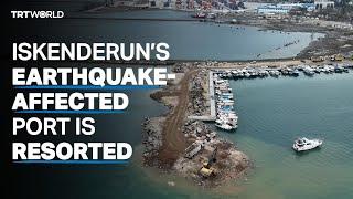 New harbour built in Türkiye’s earthquake-affected port city of Iskenderun