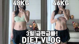 Diet Vlog | 3-Day Post-Japan Diet: 48kg → 46kg (Fromeat, Protein Snacks)