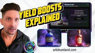 ARBITRUM LAND: YIELD BOOST POTIONS EXPLAINED | EXTERNAL REVENUE POOLS OPENED!