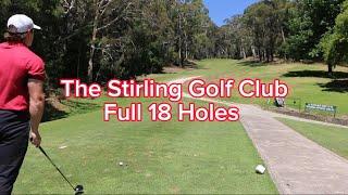 Full 18 holes at The Stirling Golf Club South Australia