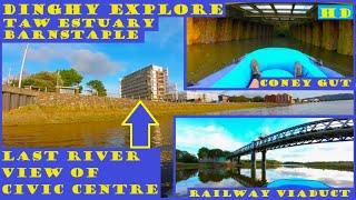 Dinghy Explore  North Devon- Taw Estuary Barnstaple (3 railway viaducts)