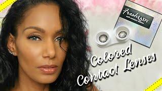 MUST-SEE Colored Contact Lenses from FreshLady Eye │TRY ON DEMO