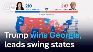 US election update: Key swing state Georgia called for Donald Trump | DW News