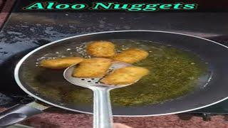 Cheesy Potato Nuggets | कुरकुरे आलू नगेट्स घर पर | Aloo Nasta | Aloo Nuggets #shorts #shortvideo