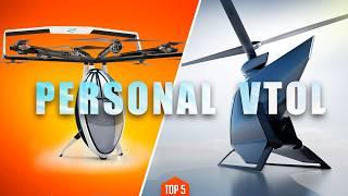 TOP 5 Personal eVTOL Flying Cars 2025