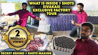 HOW 7 SHOTS ARE MADE !! Sivakasi cracker FACTORY TOUR !! DAN JR VLOGS