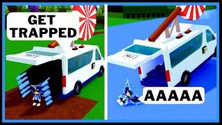 The Most DANGEROUS KIDNAP VAN - Funny Moments In Build A Boat ROBLOX