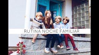 Rutina de noche familiar: Tareas de Mia, recomendaciones de educación y hábitos saludables