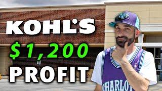 $1,200 IN 1 HOUR KOHLS | Online Arbitrage on Amazon FBA