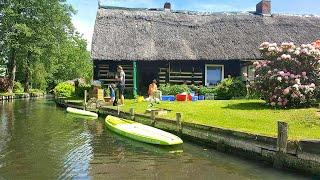 Looking Inside a House in Fairy Tale Like Village of Germany | Spreewald