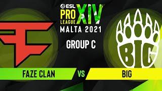 CS:GO - BIG vs. FaZe Clan [Inferno] Map 2 - ESL Pro League Season 14 - Group C