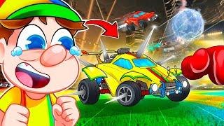 Johnny Plays RUMBLE in Rocket League! (hilarious)